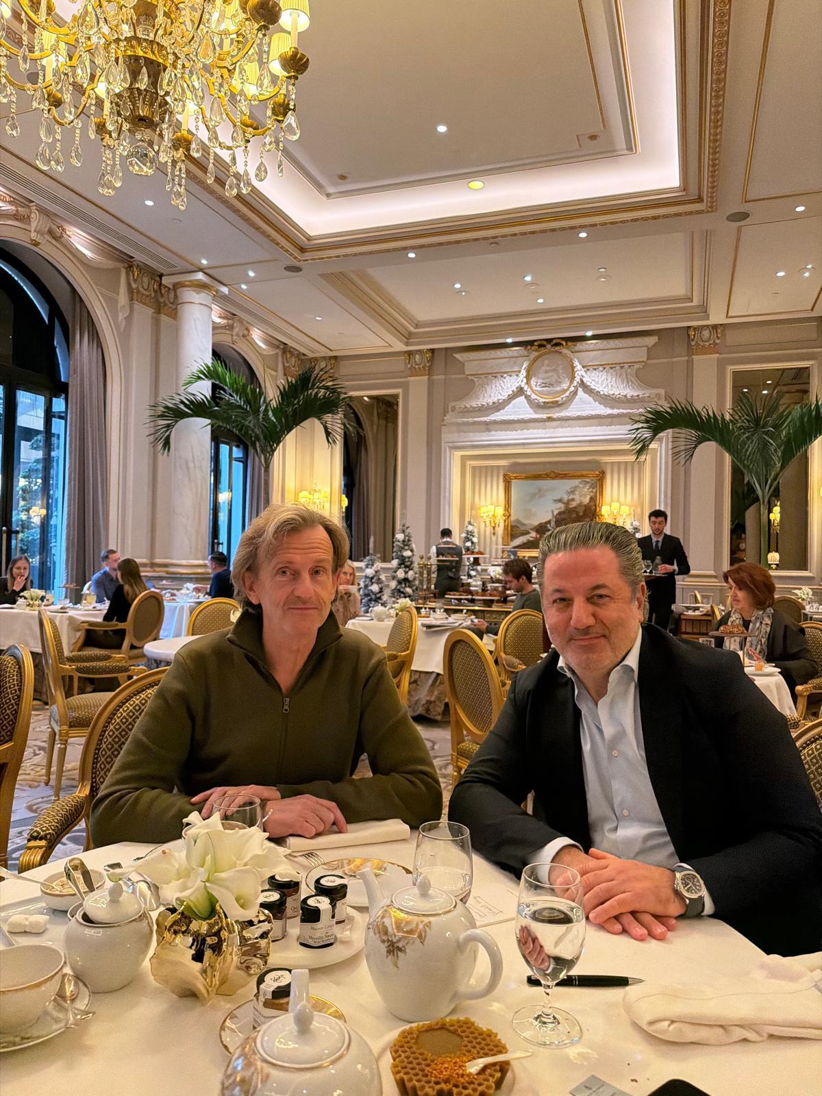 Philippe Dubern et Rémy Makinadjian à Paris